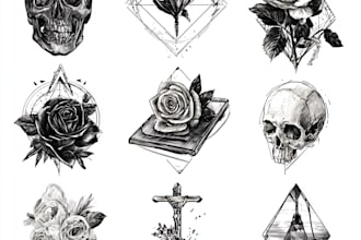 draw custom tattoo designs