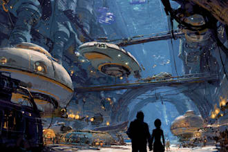 concept art for science fiction