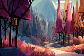 do profesonal background design for you