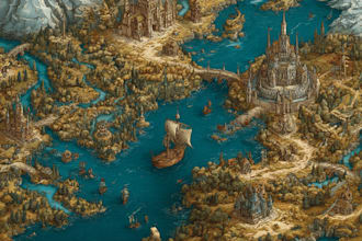 make fantasy maps for writers or rpg players