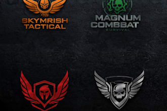 design amazing military, armory, tactical patch logo