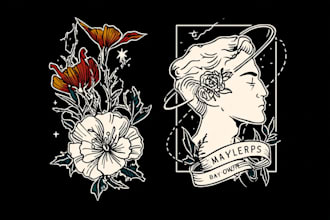 design an amazing minimalist lineart tattoo for you