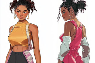do a charcter of comic or design your comic character