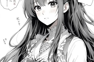 draw a manga character
