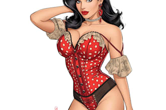 do a pin up girl and pin up girl