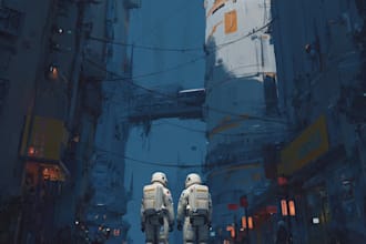 sci fi illustration and sci fi art