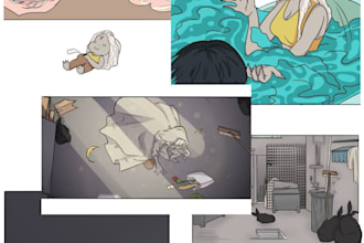 color your manga, comic or illustration