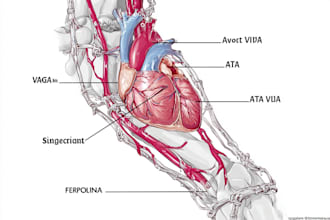draw exercise, medical and anatomy illustrations