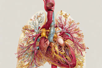 draw detailed medical illustrations