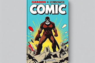 do your comic book cover or book