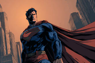 did super hero comic or character illustration