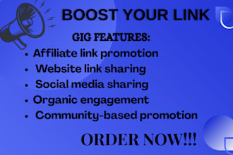 share link promotion affiliate link promotion and website share link