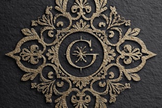 design clothing brand, luxury fashion and clothing logo