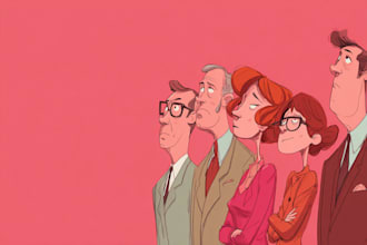 create a political or satirical cartoon