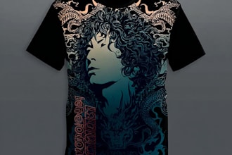 design t shirt for printing business