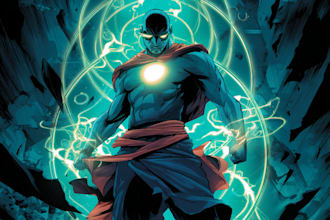 be the comic book colorist in the comics and cartoon style