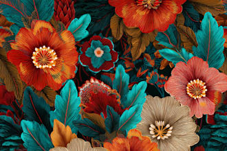 design unique seamless pattern for textile fabric prints