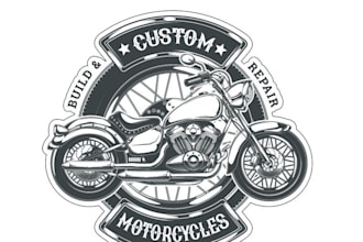design a creative and modern bike logo for your brand or business