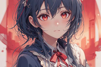 draw a anime character