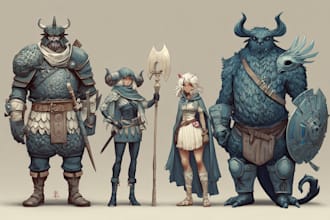 did a dnd character