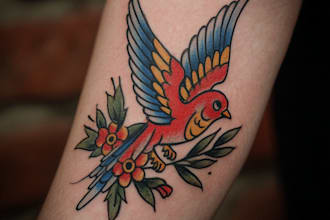 do neo traditional and oldschool tattoo designs