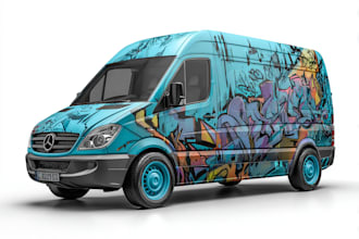 do creative vehicle wrap, car wrap