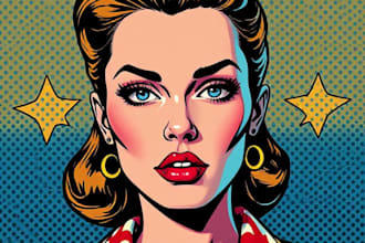 make a beautiful wpap pop art portrait