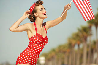 draw a pin up girl and pin up girl