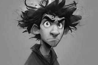 draw quick rough sketch for you