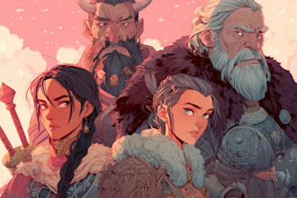 dnd character art and dnd character art