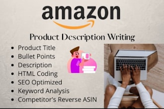 write amazon prodct listings,SEO amazon description