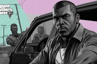 make gta v characters in game style
