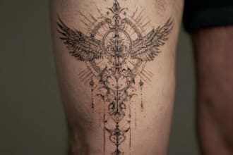 create a unique and custom tattoo design