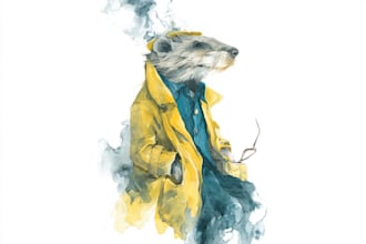 create a watercolor illustration