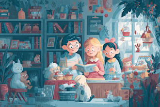 illustrate children story book and children book design