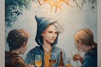 draw a custom illustration for you