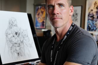 comic book professional artist