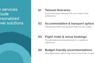 create customized travel plans and itineraries