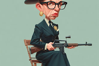 create funny political cartoons