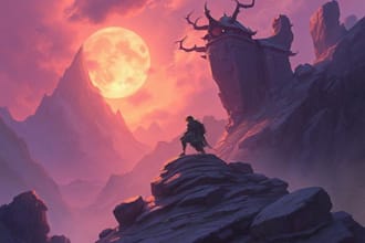realistic fantasy illustration and concept art