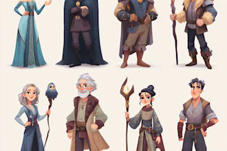 illustrate your ocs, dnd characters or any other type