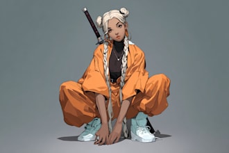 do an anime or comic character