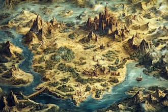 do map illustration map design fantasy map maker