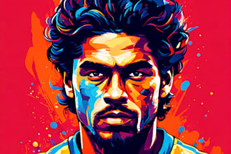 make a beautiful wpap pop art portrait