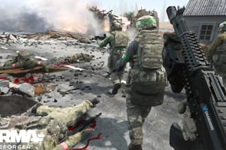 create unique arma reforger weapons and realistic base building for server