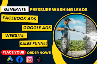 generate pressure washing leads pressure washing website pressure washing leads