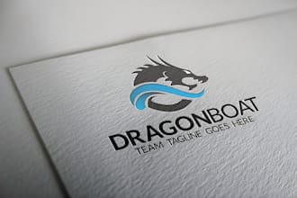 design gangster, gladiator, poseidon, archer, dragon logo