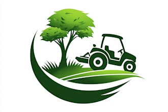 design professional landscape and lawn care service logo