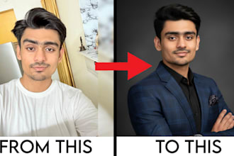 make professional ai headshots for you to upload on linkedin
