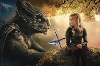 draw any fantasy art